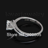 0.30Ct Natural Diamond Engagement Ring,Dia Wed Ring In Solid 18Kt White Gold WU053