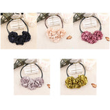 1 Pcs Fashion Bohemia Fabric Rose Flower Choker Necklace Vintage Women Statement Necklace
