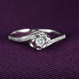 18K Gold Wedding Dress Diamond Ring Platinum Gold Diamond Ring Wedding Ring Platinum Gold Gold