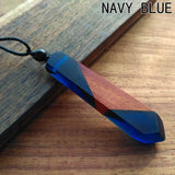 1pcs hot sale Fashion Women Men Necklace Handmade Vintage Resin Wood Necklaces Pendants Long Rope Wooden Necklace Jewelry