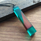 1pcs hot sale Fashion Women Men Necklace Handmade Vintage Resin Wood Necklaces Pendants Long Rope Wooden Necklace Jewelry