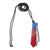 1pcs hot sale Fashion Women Men Necklace Handmade Vintage Resin Wood Necklaces Pendants Long Rope Wooden Necklace Jewelry