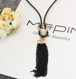 2016 New Arrival Female Pendant Necklace Tassel Long Winter Sweater Chain Necklace Necklace Wholesale Sales