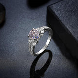 2018 Anel Feminino Bfq Elegant S925 Sterling Rings Dazzling Ring Women And Vintage Style Princess New Reality Fine Jewelry A13