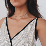 2018 New Boho Women chocker gold Silver Chain star choker Necklace collana Kolye Bijoux Collares Mujer gargantilha Collier Femme