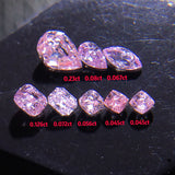 ANI Jewelry Pink Diamond GIA Certified VS2 Fancy Light Greenish Yellow Color Diamond Oval/Princess/Cushion/Heart/Rectangle Cut