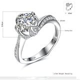 Anel Feminino Sale Bfq 2018 Elegant S925 Sterling Rings Dazzling Ring Women And Vintage Style Princess New Reality Fine Jewelry