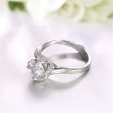 Anel Feminino Sale Bfq 2018 Elegant S925 Sterling Rings Dazzling Ring Women And Vintage Style Princess New Reality Fine Jewelry