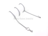 Free shipping silver rolo chain with lobster clasp 14-24 inch  can be choose stainless steel rolo chain drop shipping