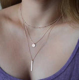 Gold color Choker Necklace for women Long Beads Tassel Pendant Chain Necklaces & Pendants Laces velvet chokers Fashion Jewelry