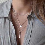 Gold color Choker Necklace for women Long Beads Tassel Pendant Chain Necklaces & Pendants Laces velvet chokers Fashion Jewelry