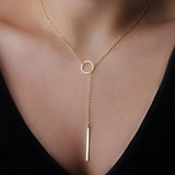 Gold color Choker Necklace for women Long Beads Tassel Pendant Chain Necklaces & Pendants Laces velvet chokers Fashion Jewelry