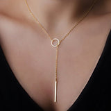Gold color Choker Necklace for women Long Beads Tassel Pendant Chain Necklaces & Pendants Laces velvet chokers Fashion Jewelry
