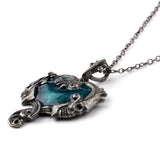 Gothic Necklace Accessories Skull Necklace Long Choker for Men's Imported Skeleton Heart Pendants Necklaces Kafatasi Punk Kolye