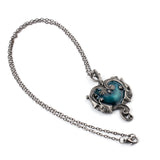 Gothic Necklace Accessories Skull Necklace Long Choker for Men's Imported Skeleton Heart Pendants Necklaces Kafatasi Punk Kolye