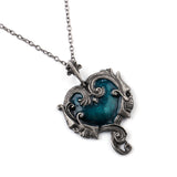 Gothic Necklace Accessories Skull Necklace Long Choker for Men's Imported Skeleton Heart Pendants Necklaces Kafatasi Punk Kolye