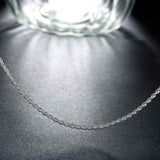 Hot sale Retail Wholesale silver Necklace Women Man necklace 2mm 16 18 20 22 24 inch Twist Rope Chain jewelry accesory 925 stamp