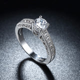 KJ-PR822-C, fashion ring with AAA clean cz with RH plated, brighten ring,lovely for Lady, Best for gift, Christmas, party