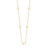 LUXUSTEEL New Arrival Gold/Silver/Rose Gold Color Round Star Cricle Pendant Necklaces Fashion Stainless Steel Choker Necklaces