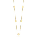 LUXUSTEEL New Arrival Gold/Silver/Rose Gold Color Round Star Cricle Pendant Necklaces Fashion Stainless Steel Choker Necklaces