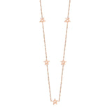 LUXUSTEEL New Arrival Gold/Silver/Rose Gold Color Round Star Cricle Pendant Necklaces Fashion Stainless Steel Choker Necklaces