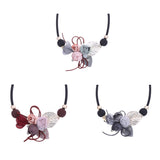 Match-Right Women Necklace Statement Necklaces & Pendants Flower and Leaf Necklace For Women Jewelry SP253