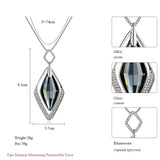 Meyfflin Long Necklaces & Pendants for Women Collier Femme Geometric Statement Colar Maxi Fashion Crystal Jewelry Bijoux 2018