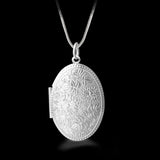 Modyle New Fashion Vintage Photo Locket Pendant Necklace Sliver Plated Jewelry Necklaces & Pendants Women Gift Free Shipping