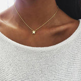 New fashion trendy jewelry copper choker multi layer necklace gift for women Boho Layering Chokers Chockers girl x242