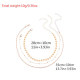 Newest fashion jewelry accessories alloy  Multiple layers mix shape chain Necklace   for couple lovers'  N443