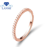 Real Diamond Women Wedding Ring In Solid 14Kt Rose Gold Wedding Ring,Cheap Gold Ring For Sale R0014