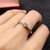 Shiny! Moissanit Diamond Rings s925 sterling silver classic fine Jewelry for women weddings white gemstone