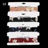 Vintage 4pcs/set flower lace choker set goth vintage chocker velvet chokers necklace women collar fashion jewelry collier femme