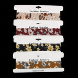 Vintage 4pcs/set flower lace choker set goth vintage chocker velvet chokers necklace women collar fashion jewelry collier femme