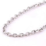 Width 1.6mm/2mm/2.4mm/3mm/4mm/5mm Stainless Steel Rolo Chain High Quality Link Necklace Chain