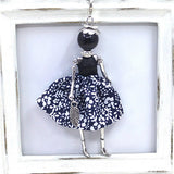 YLWHJJ new women doll cute black long necklaces & pendant hot dress baby girls maxi necklace brand fashion statement jewelry