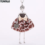 YLWHJJ new women doll cute black long necklaces & pendant hot dress baby girls maxi necklace brand fashion statement jewelry