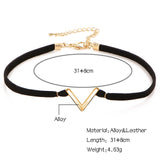 ZOEBER fashion style Choker Necklace Black Lace Leather Velvet strip women Collar Party Jewelry Neck accessories chokers