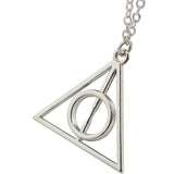 hot accessories necklace Fashion pendant Triangle Hot movie deathly hallows movie necklace cheapest price Harry Potter Jewelry