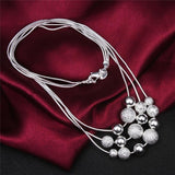 necklace collier femme collares statement Multilayer choker statement jewelry women Simulated Pearl necklaces & pendants